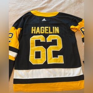 Pittsburgh Penguins Adidas Jersey Hagelin #62
